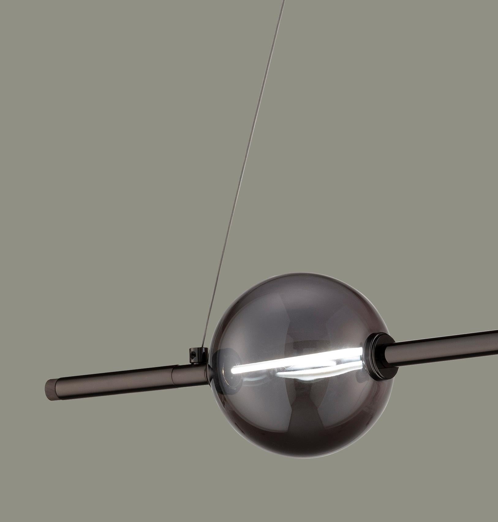 Postmoderno Lampada a sospensione Mikado Horizon di Euroluce Lampadari in vendita
