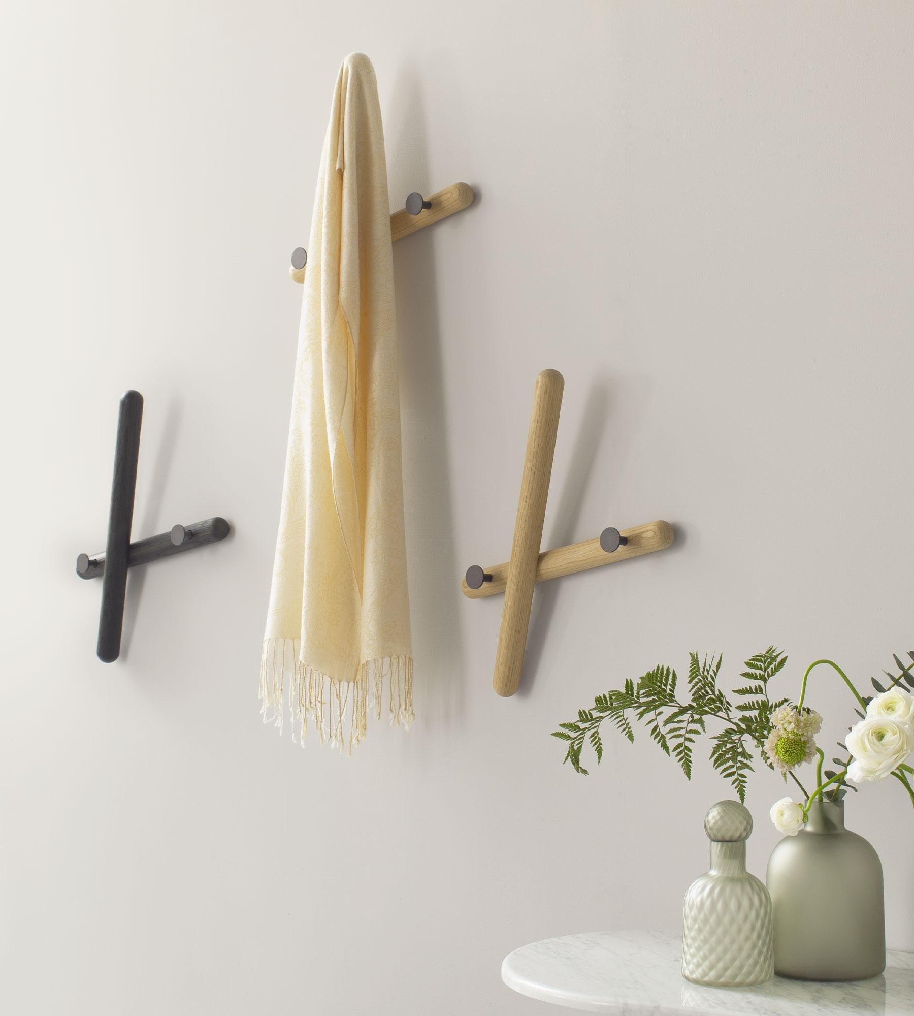 Postmoderne Porte-manteau mural Mikado Laguna en Oak Oak par Morica Design en vente