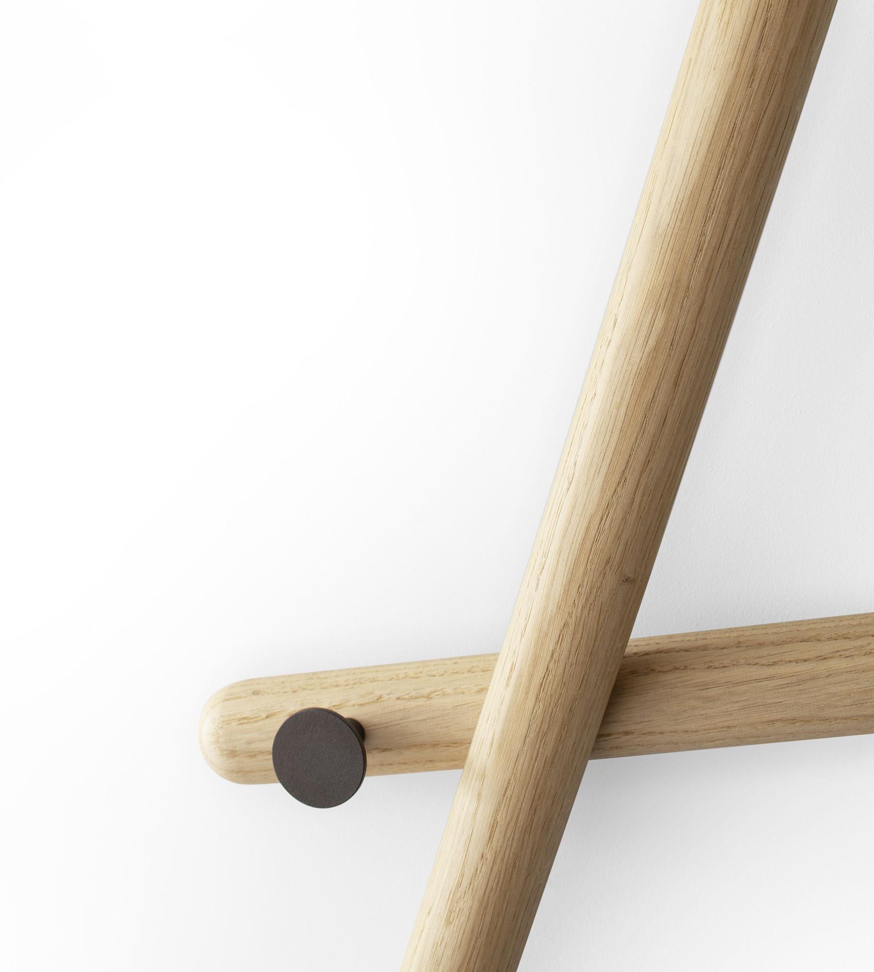 XXIe siècle et contemporain Porte-manteau mural Mikado en Oak Oak par Morica Design en vente