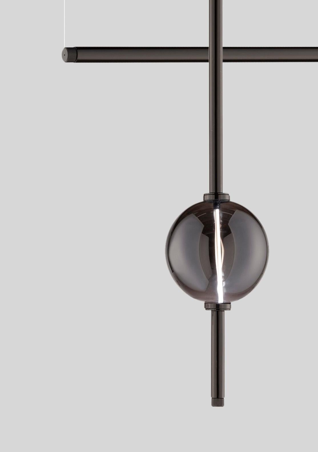 Italiano Lampada a sospensione Mikado S3 di Euroluce Lampadari in vendita