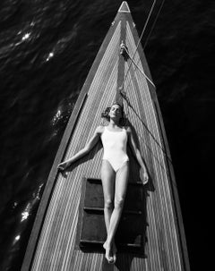 Daria Werbowy #23 - Silver Gelatin, Black & White, Photography, Mikael Jansson