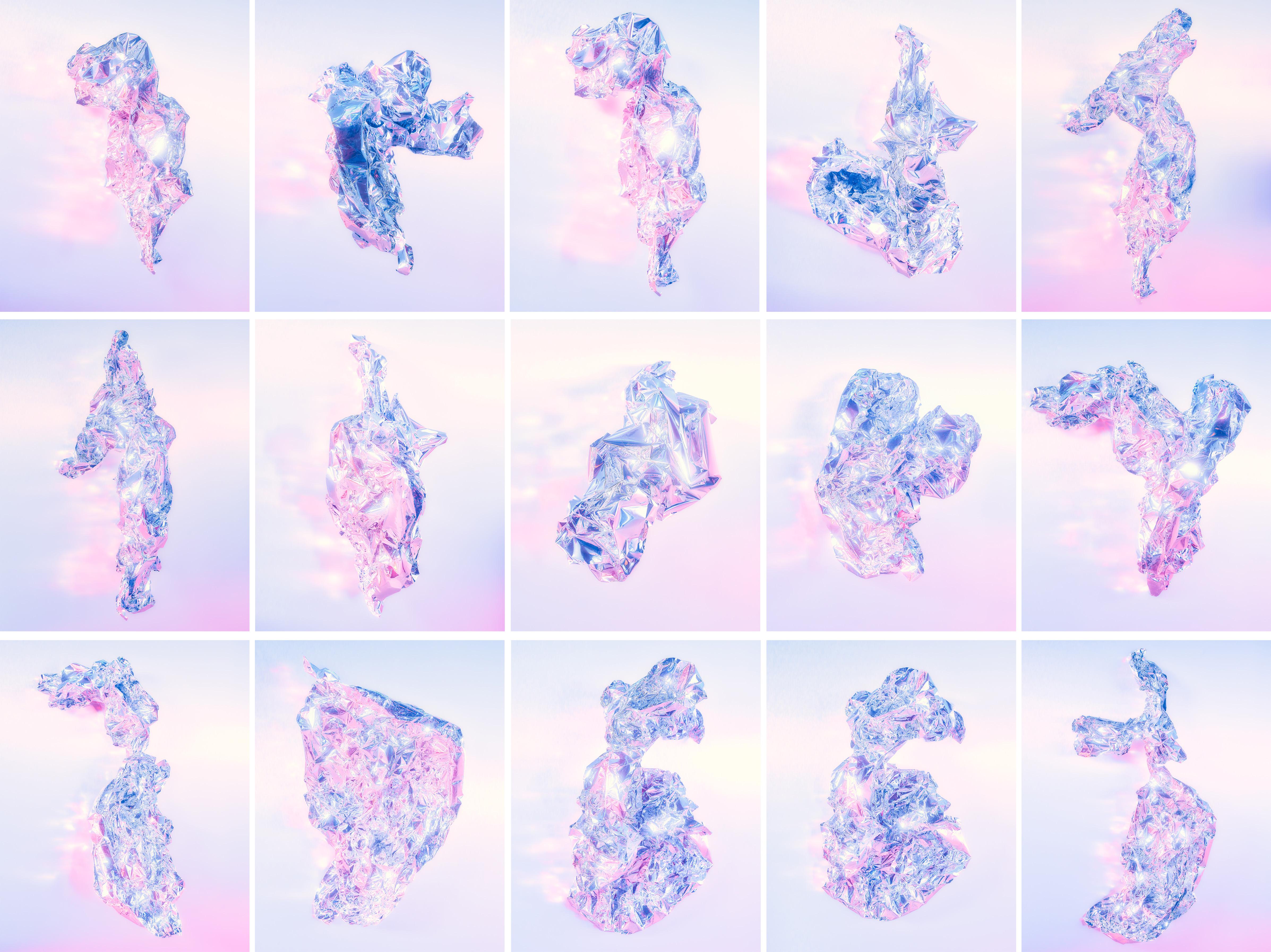 Mikael Kenta Color Photograph - Materia set #15. From The Series Materia, Abstract Limited Edition Photographs