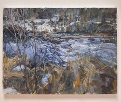 "Beaver Dam, " Oil Painting