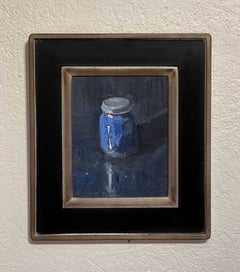 "Black and Blue" by Mikael Olson, Original Oil painting, Still life