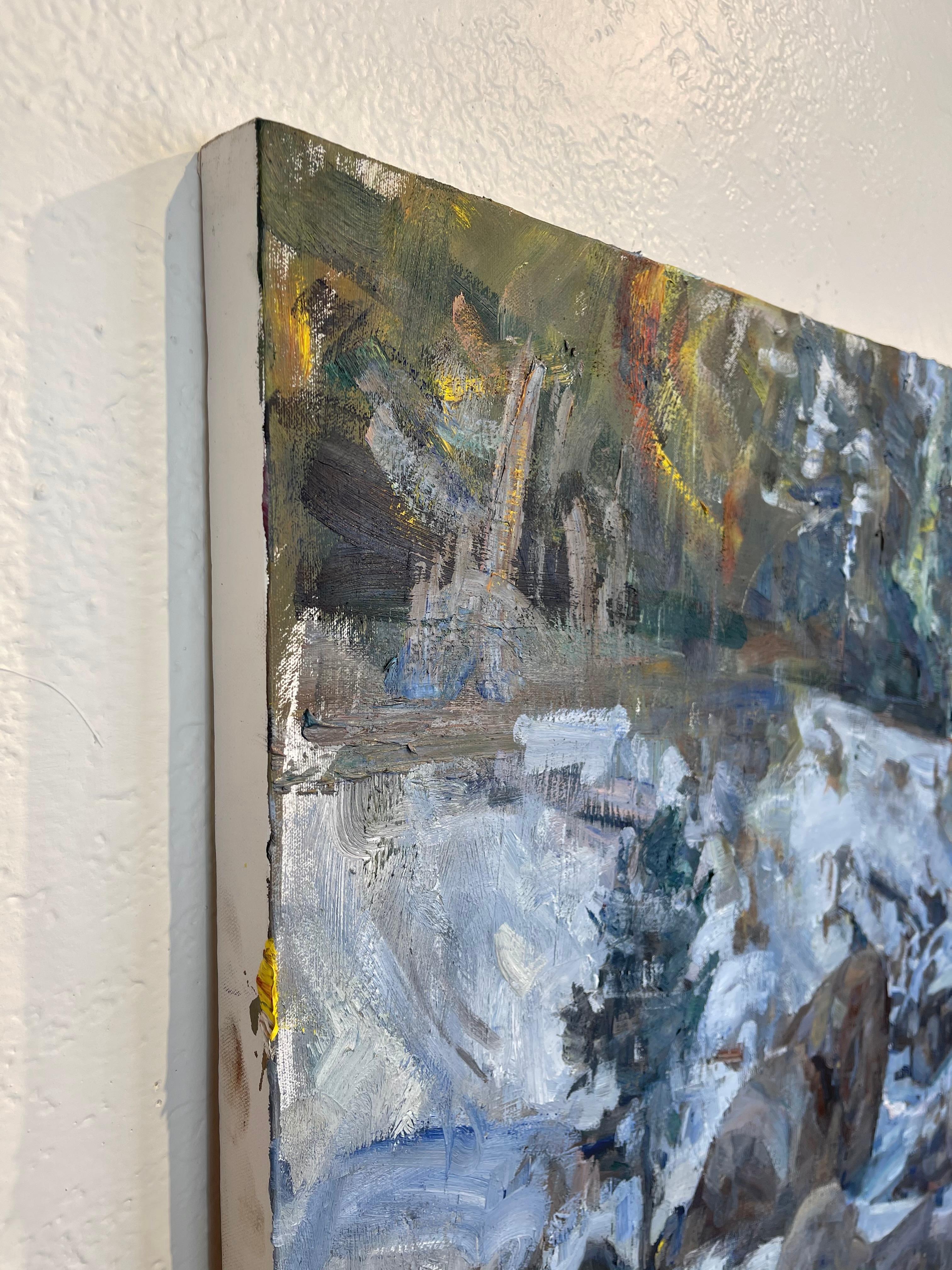 „Castle Wood Canyon“, Ölgemälde (Impressionismus), Painting, von Mikael Olson