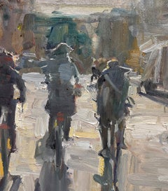 "Long Shadows" (2024) By Mikael Olson, Impressionist Oil Still-Life Painting