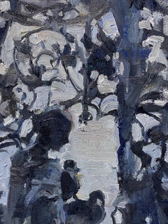 "The Goose Girl, " Oil Painting