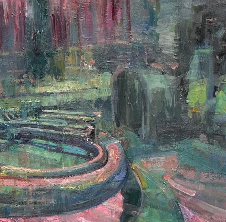 „Tuba at Rest“ (2024) von Mikael Olson, impressionistisches Öl-Stillleben im Angebot 3