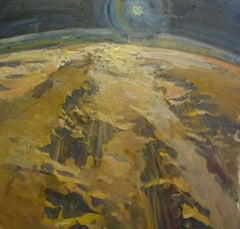 "Vista de Marte" Pintura al óleo