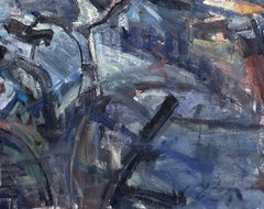"Zip Zoom Zoey" (2022) By Mikael Olson, Impressionist Oil Cityscape Painting