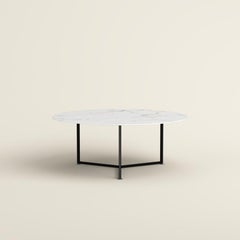 Mikal Harrsen Hess Dining Table, Steel Frame, Mid-Century Modern
