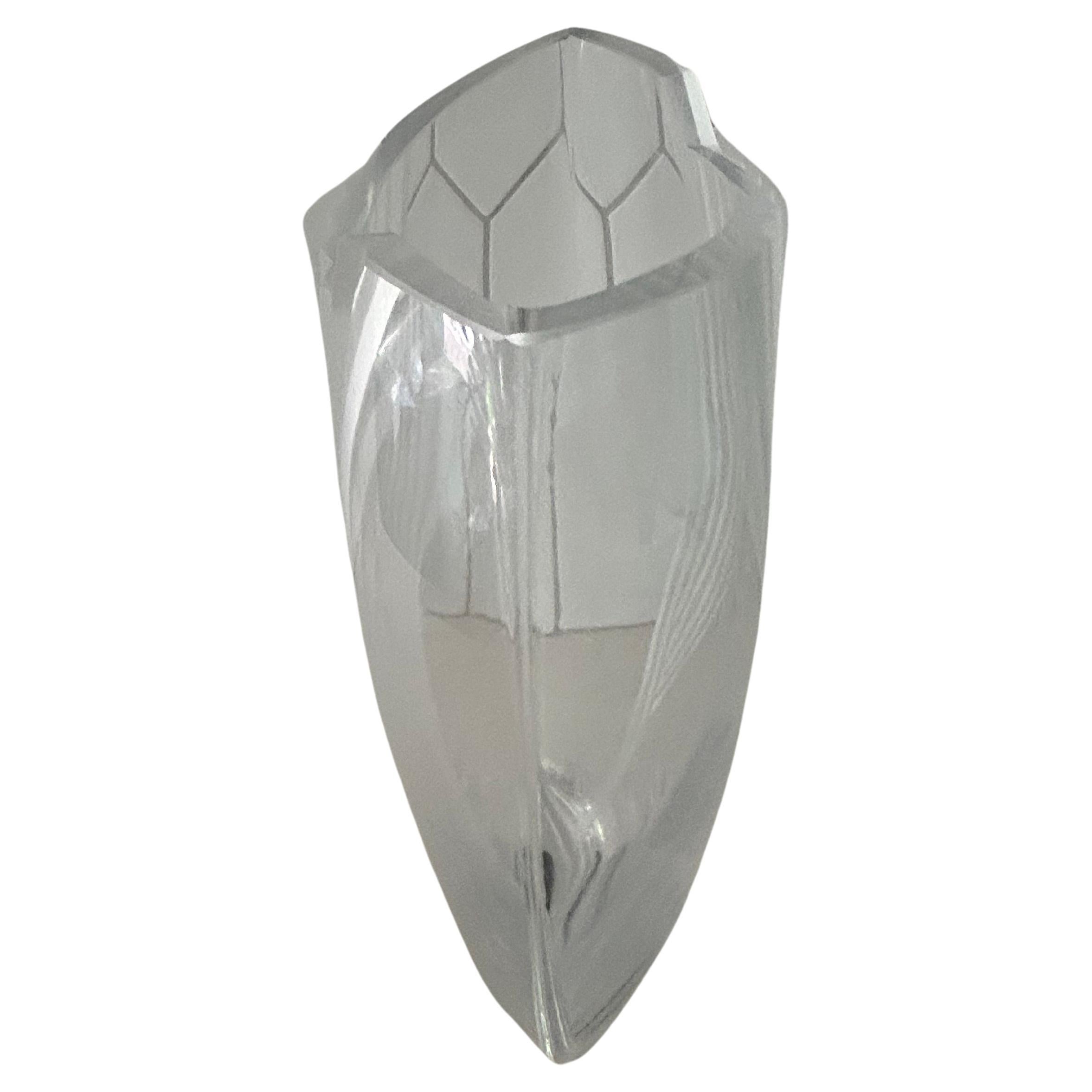 Art Deco inspired Large Mikasa Crystal Cirrus Ellipse 12