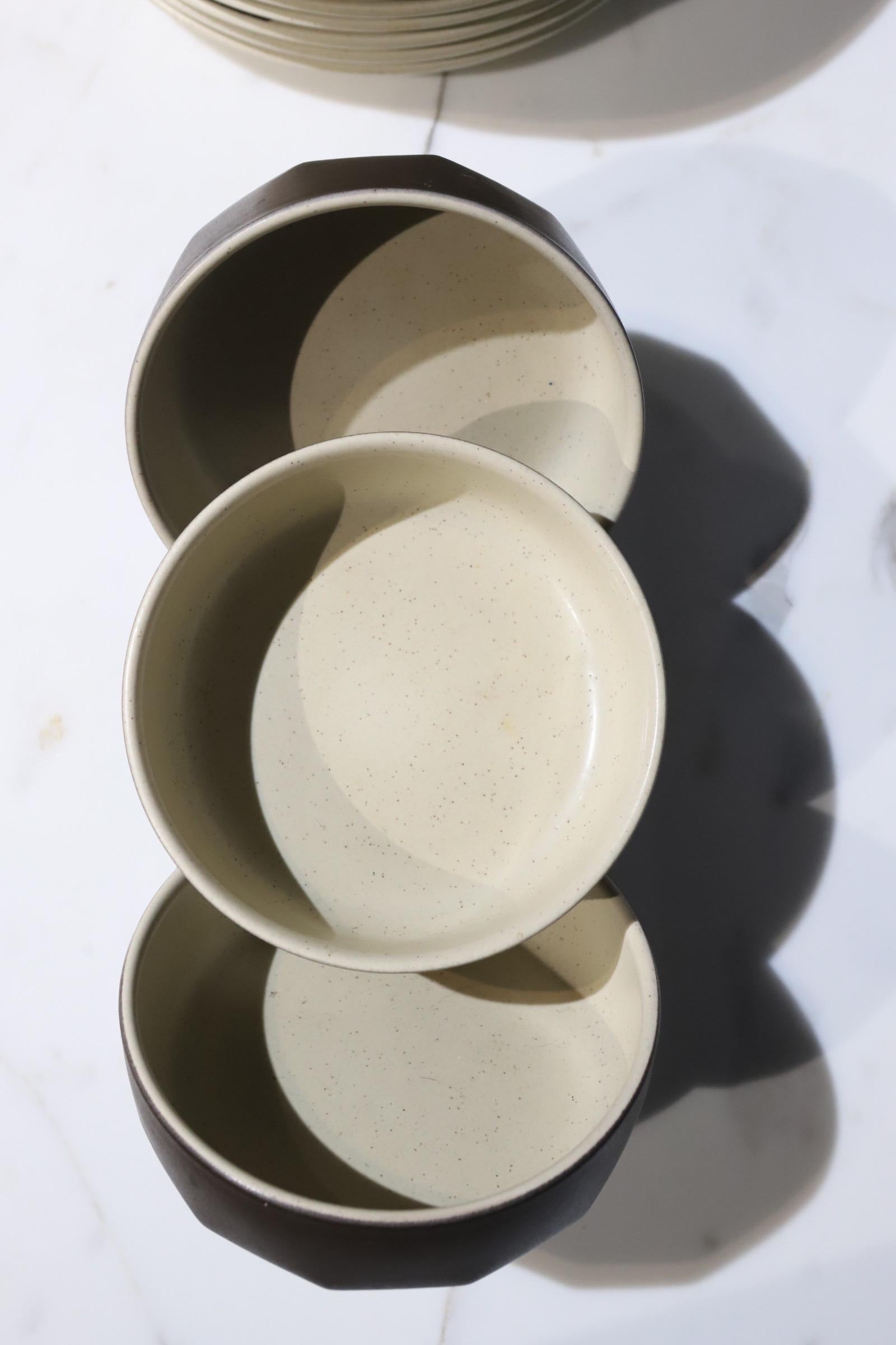Mid-Century Modern Mikasa Stoneware Dinnerware
