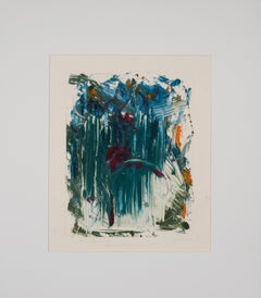 "Fascinación II" - Óleo Abstracto Sobre Papel