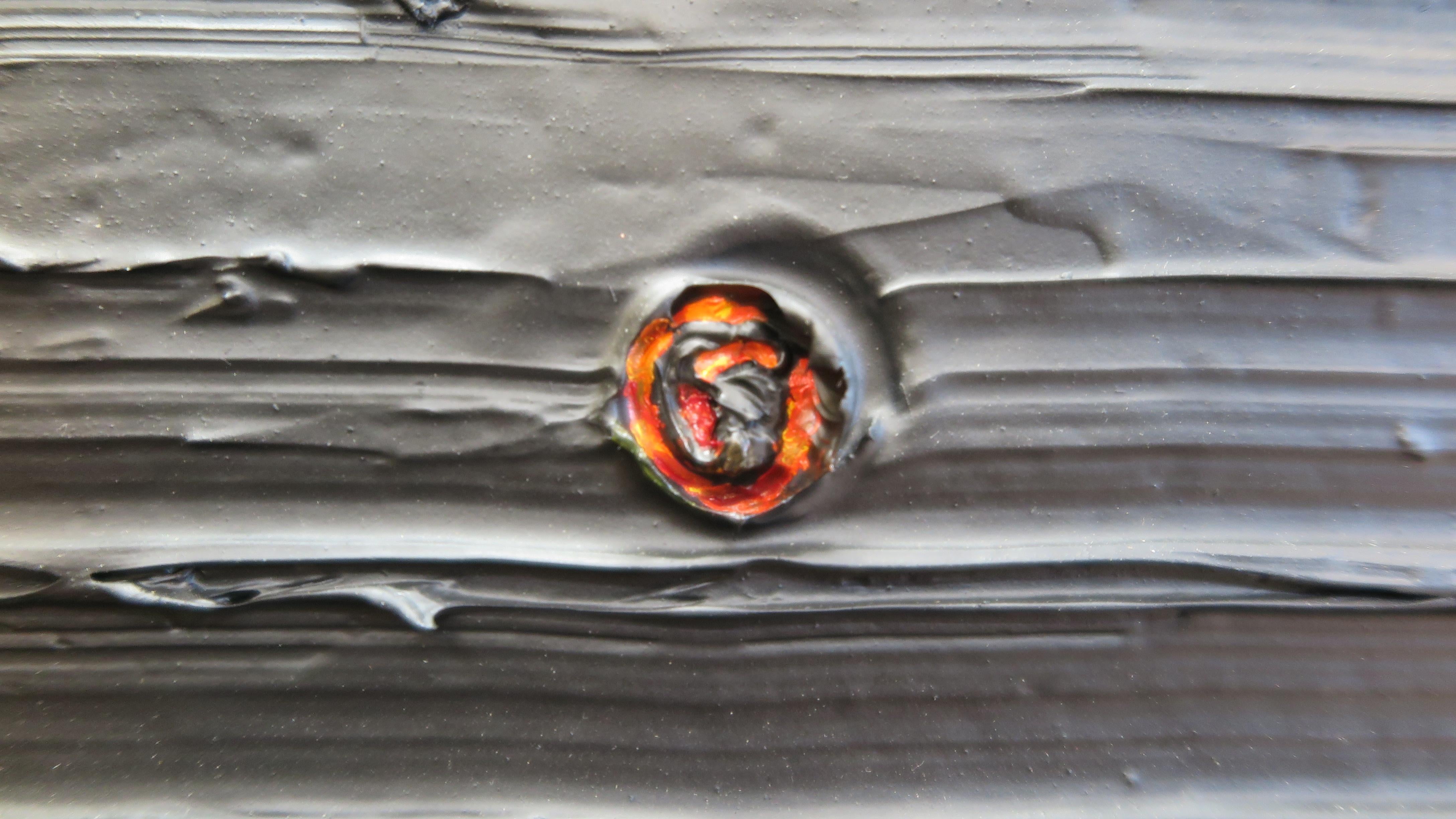 Mike Adamo, Gemälde der Volcanicity (Acryl) im Angebot