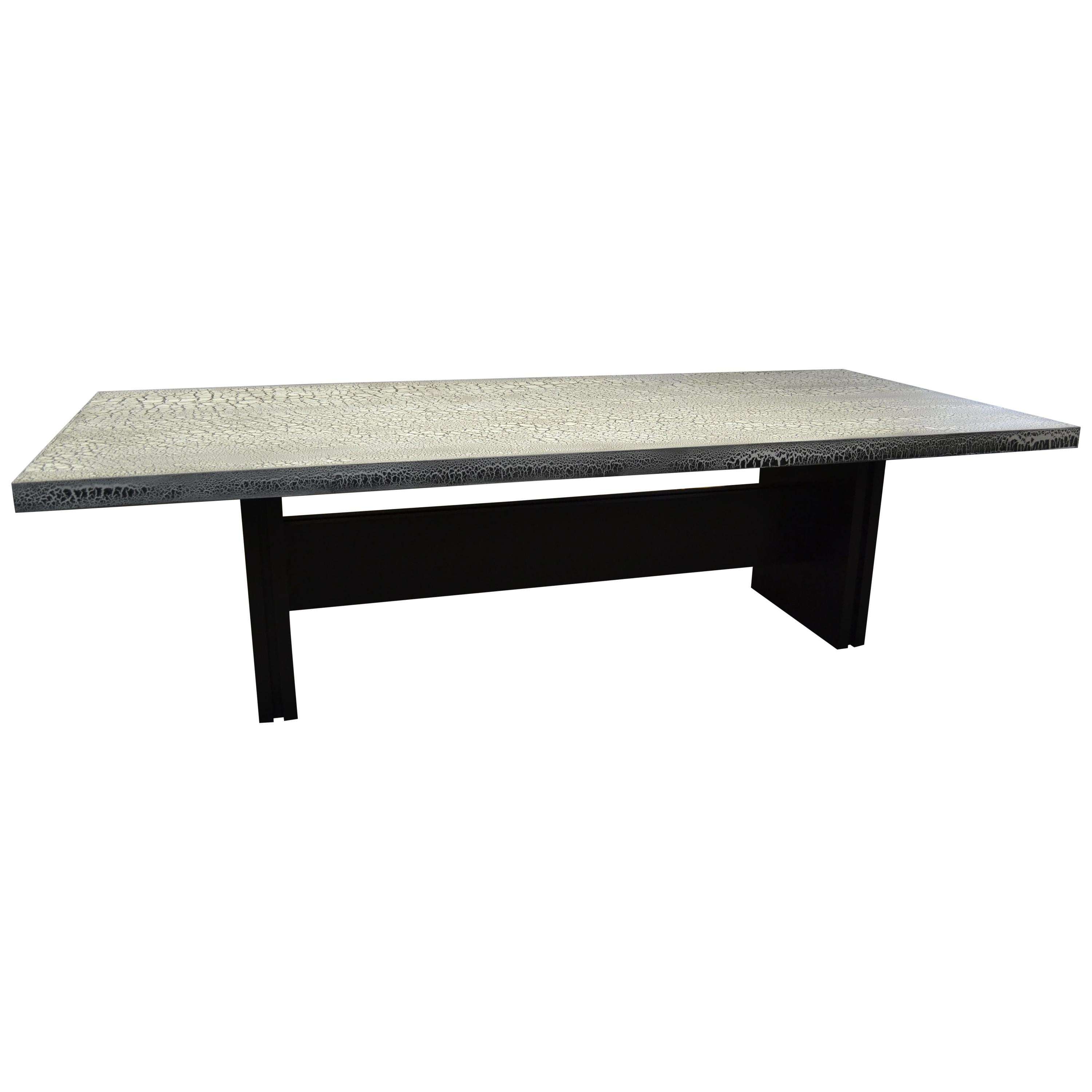 Mike Bell, Inc. Krackle Table For Sale