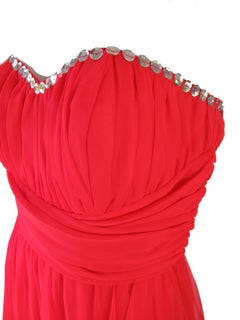 Mike Benet Strapless Gown