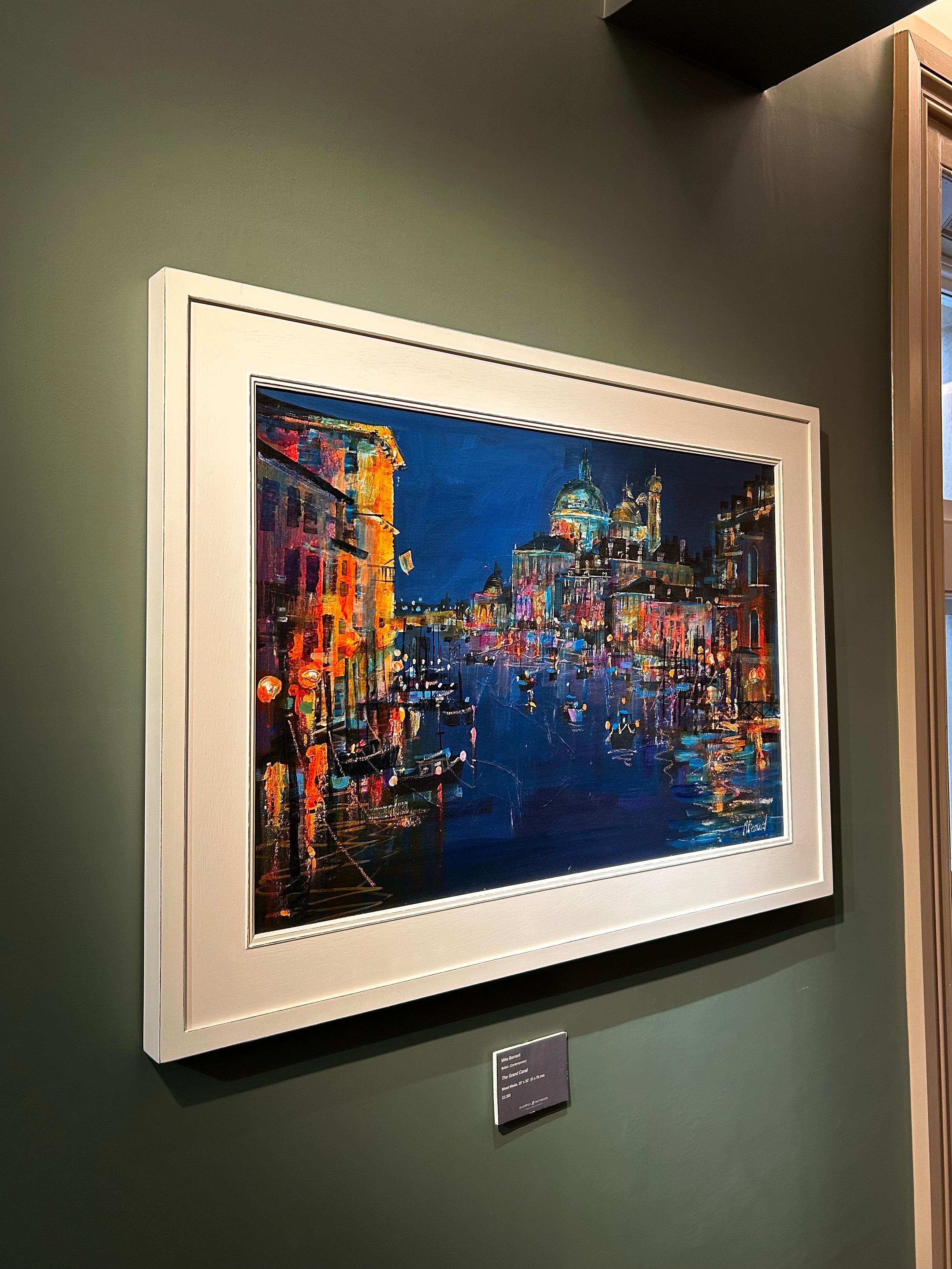 Der Große Kanal – Painting von Mike Bernard