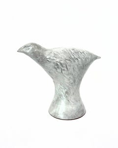 Keramik-Skulptur ""Investitive Crow"