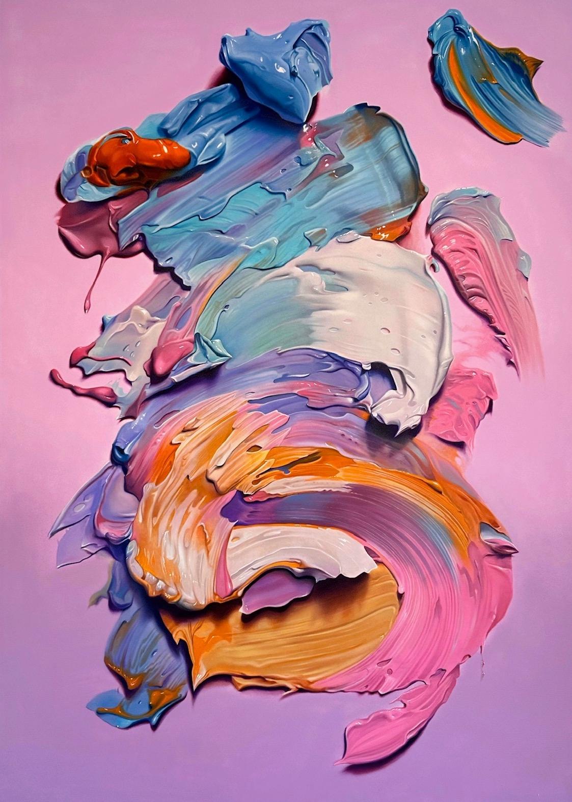 Abstract Painting Mike Dargas - S'épanouir à l'intérieur