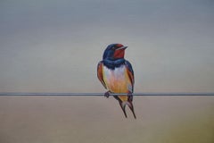 Horizons perdus - Peinture d'oiseaux, faune, nature, jardin, botanique, animaux