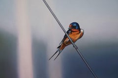 Nouveaux horizons - Peinture d'oiseaux, faune, nature, jardin, botanique, animaux