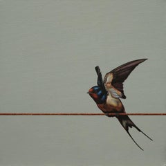 Volant - Bird Painting, Wildlife, Nature, Garden, Botanical, Animal