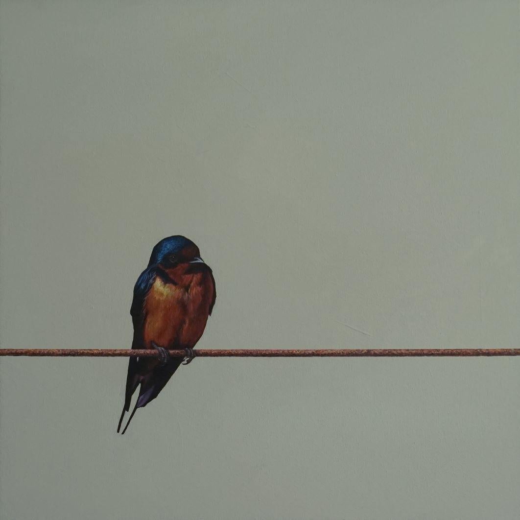 Mike Ellis is a prize winning, UK based artist who has exhibited across south and central England. He graduated in 2002 with a First Class Honours degree in Illustration, where his love of wabi-sabi prompted his prize-winning dissertation about the
