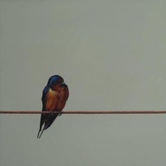 Voyager - Bird Painting, Wildlife, Nature, Garden, Botanical, Animal