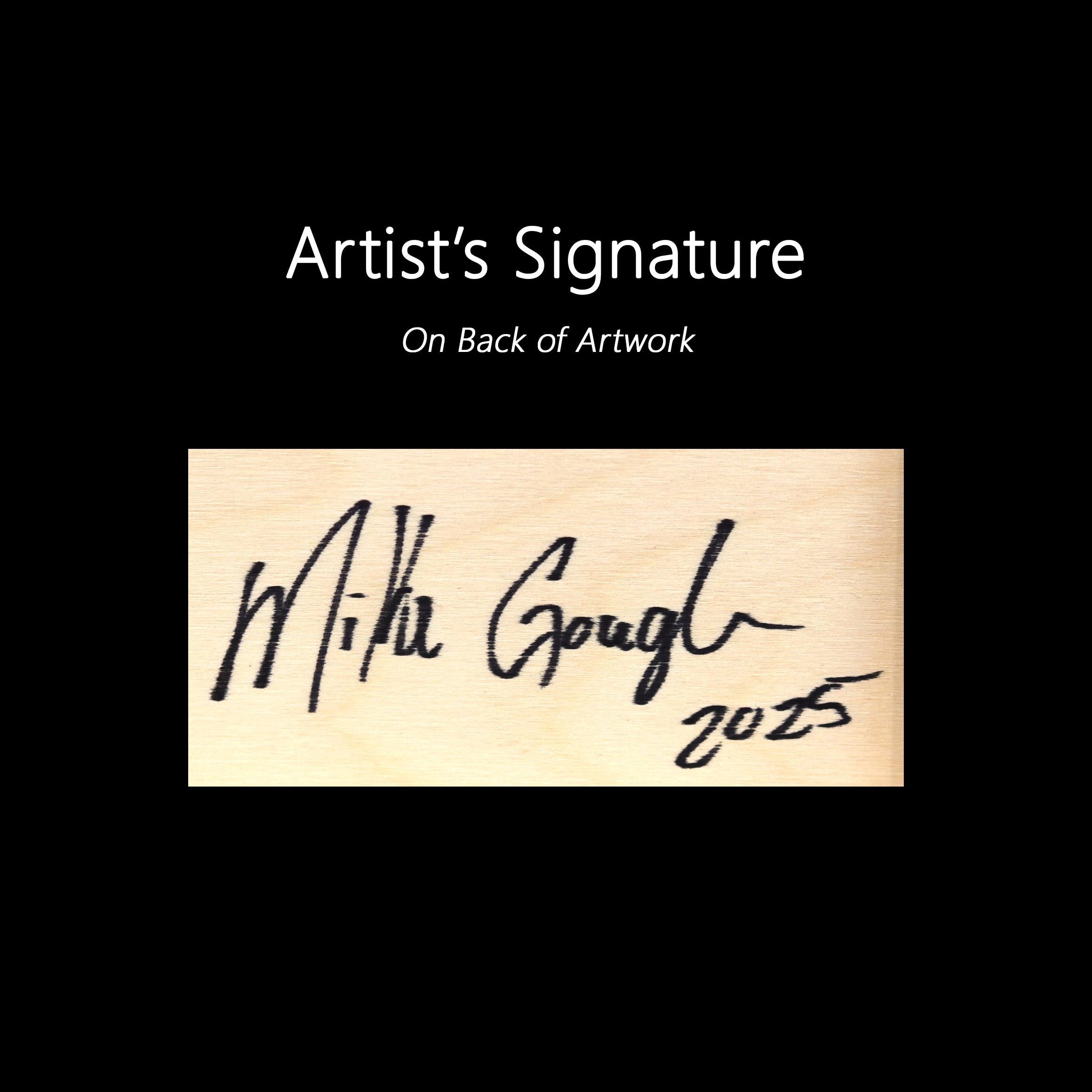 Nach der Sonne - Original Moody Serene Sonnenuntergang Landschaft Acrylgemälde auf PAnel im Angebot 6