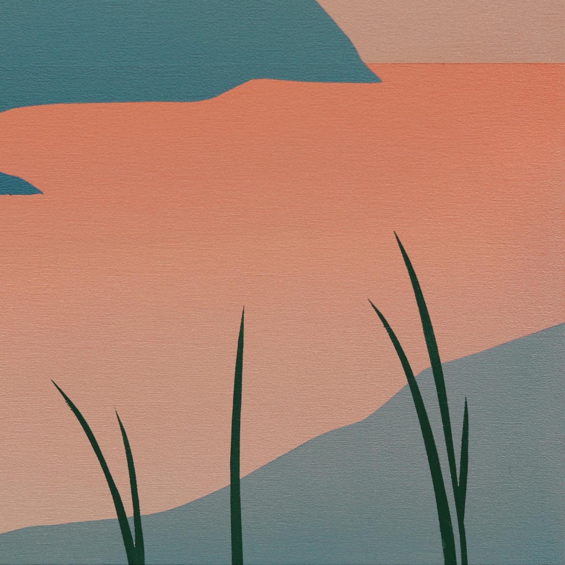 Already Gone - Minimalist Landscape Painting For Sale 6