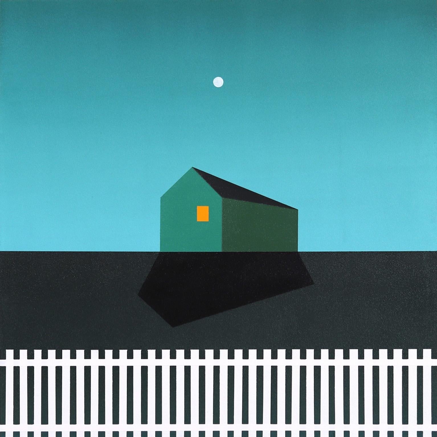 Light In A Window - Mixed Media Art by Mike Gough