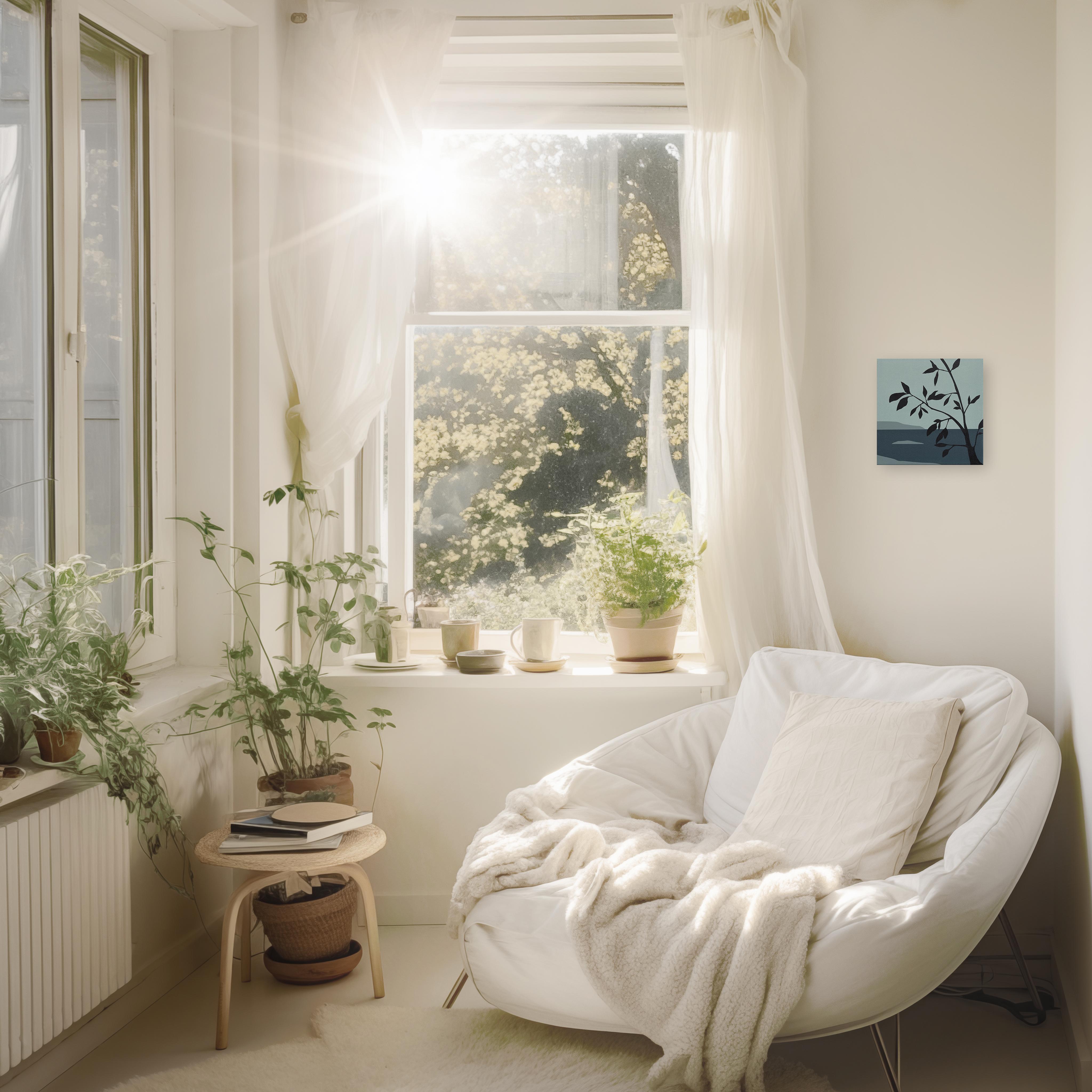 Lines of Light #5 (Drift) - Launische Sage Grünton Surrealistische Landschaftsmalerei – Painting von Mike Gough