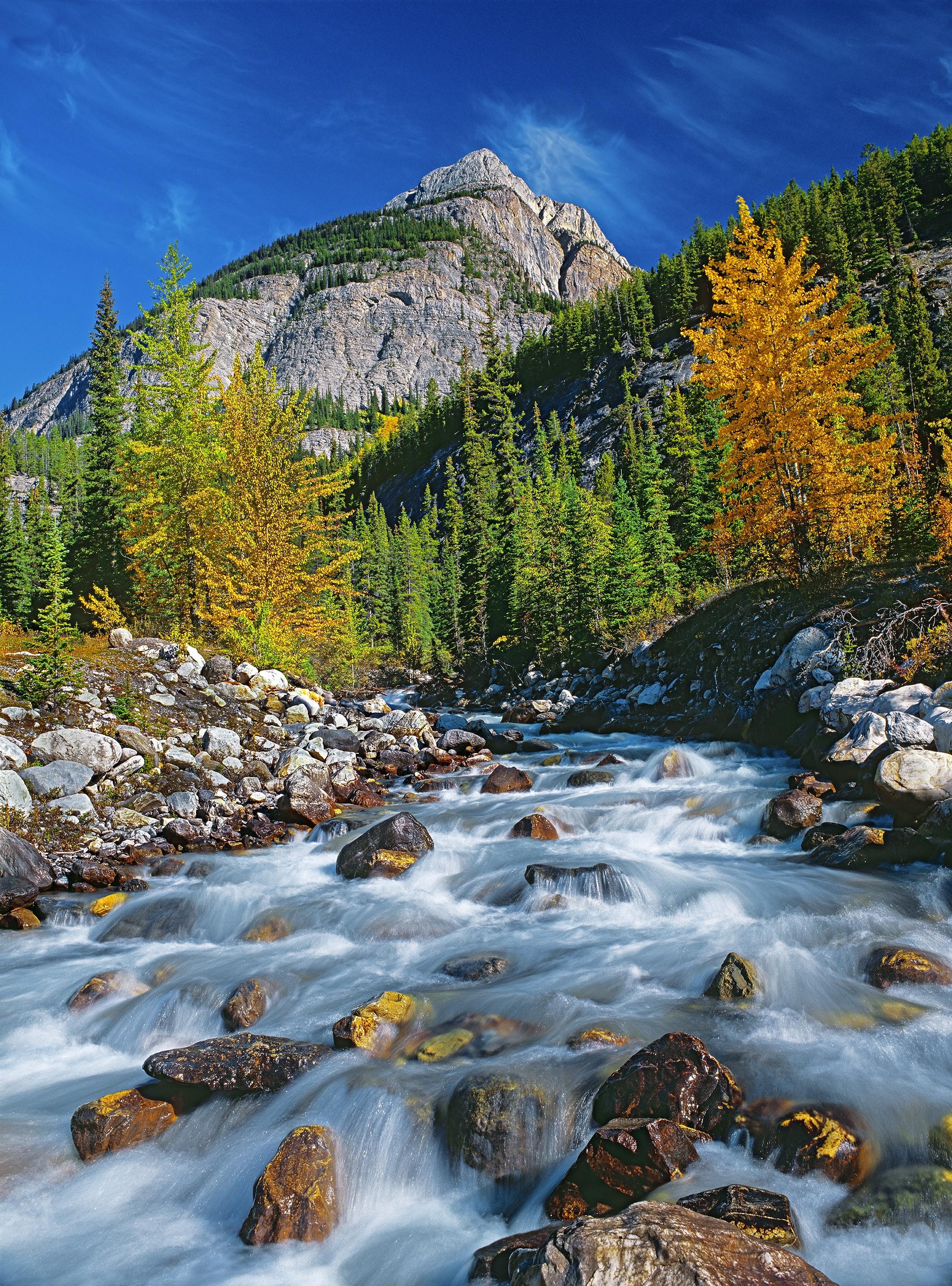 â€˜Rampart Creek, Banffâ€™ by Mike Grandmaison Banff National Park, Alberta. Canada  The drive along the Icefields Parkway through the Canadian Rocky Mountains offers some of the most breathtaking scenery in the world like Rampart Creek in Banff
