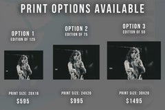 Alice Cooper in Concert Fine Art Print