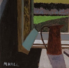 Morning Light - Zeitgenössisches Stillleben Fensterlandschaft Zimmer Interieur