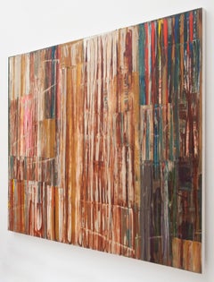 As It Is Now,  2017, Oil on Canvas, Abstract Painting, 72 x 87 inches