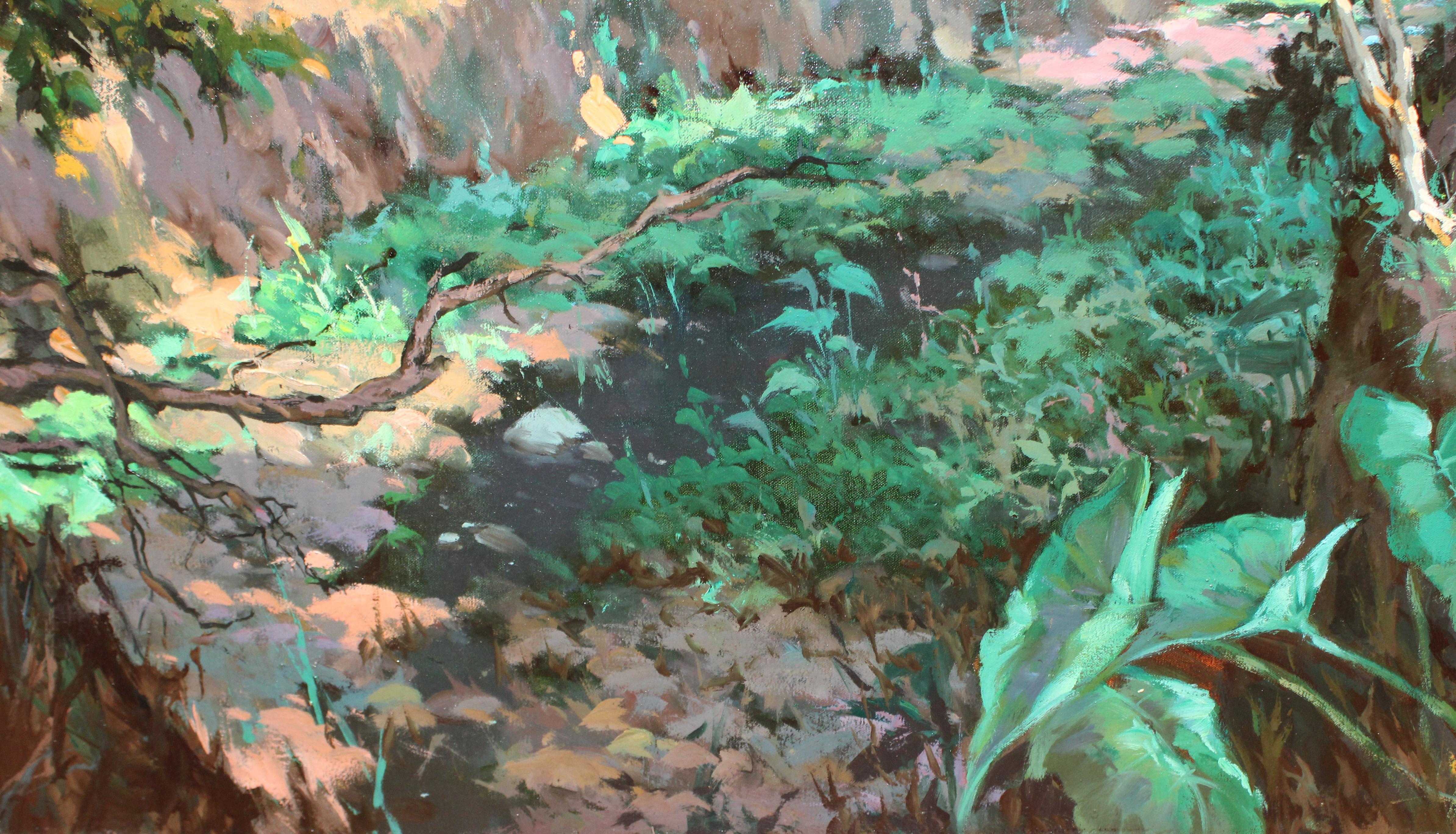 Oil on canvas - Philippine landscape For Sale 1