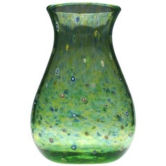 Mike Hunter Millefiori Glass Vase
