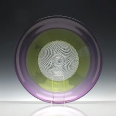 Mike Hunter Reticello Incalmo Glass Bowl