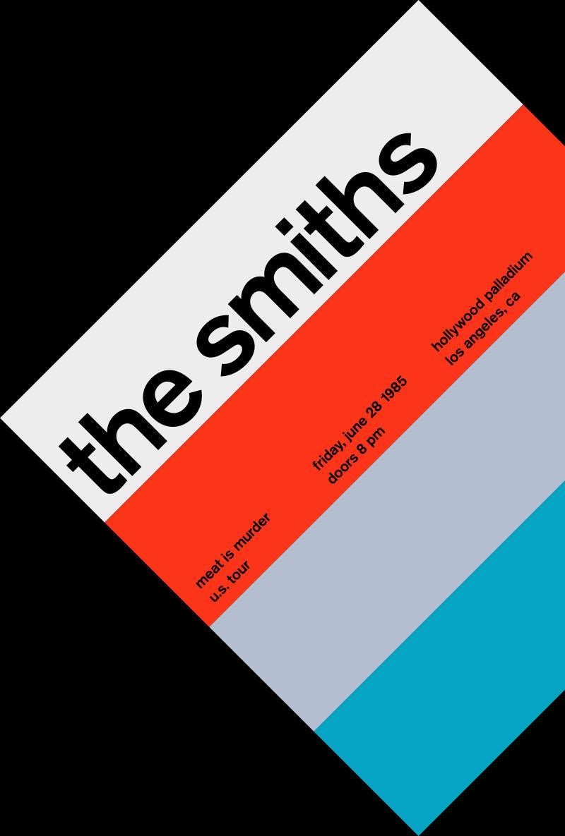 The Smiths, Limited Edition Graphic Design  - Art by Mike Joyce