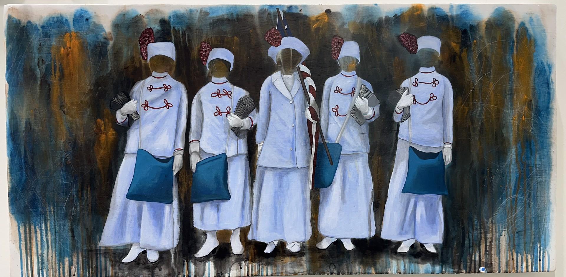 La réforme de l'égalité, 2010 - Painting de Mike Maxwell