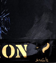 The Golden Rule (Madonna), Hand-Painted Screenprint by Mike McKenzie