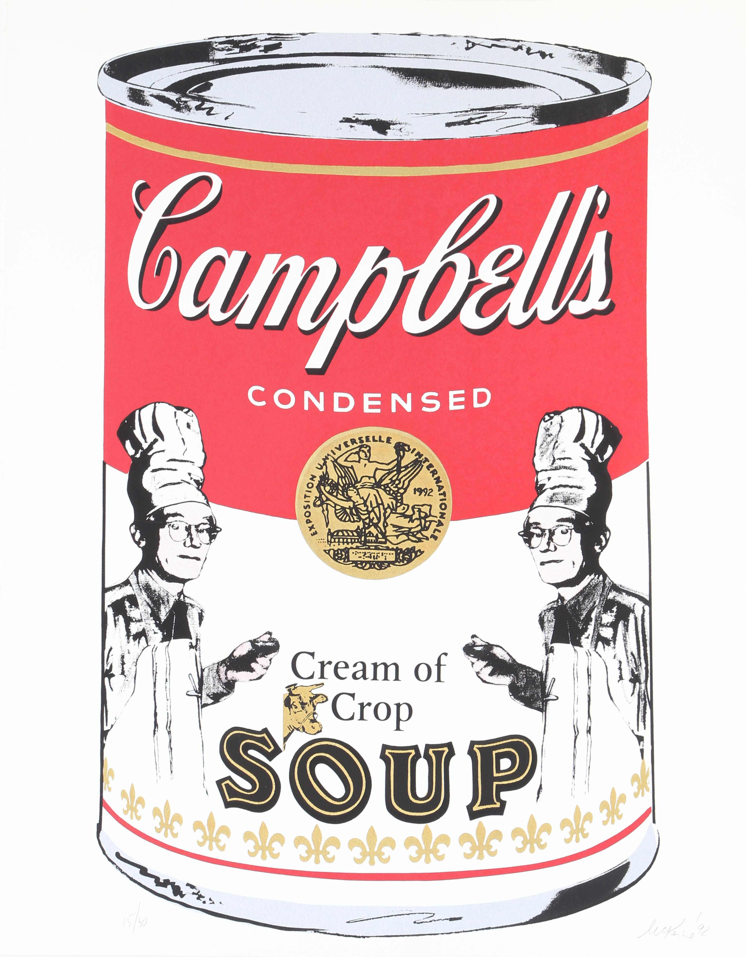 Mike McKensie Still-Life Print - Campbells Soup, Silkscreen by Mike McKenzie