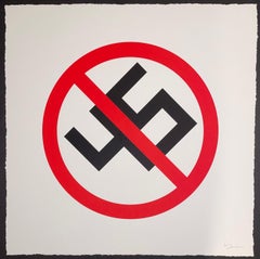 Mike Mitchell 45 Anti Donald Trump Serigrafía Firmada y Numerada Fin del Racismo Arte 