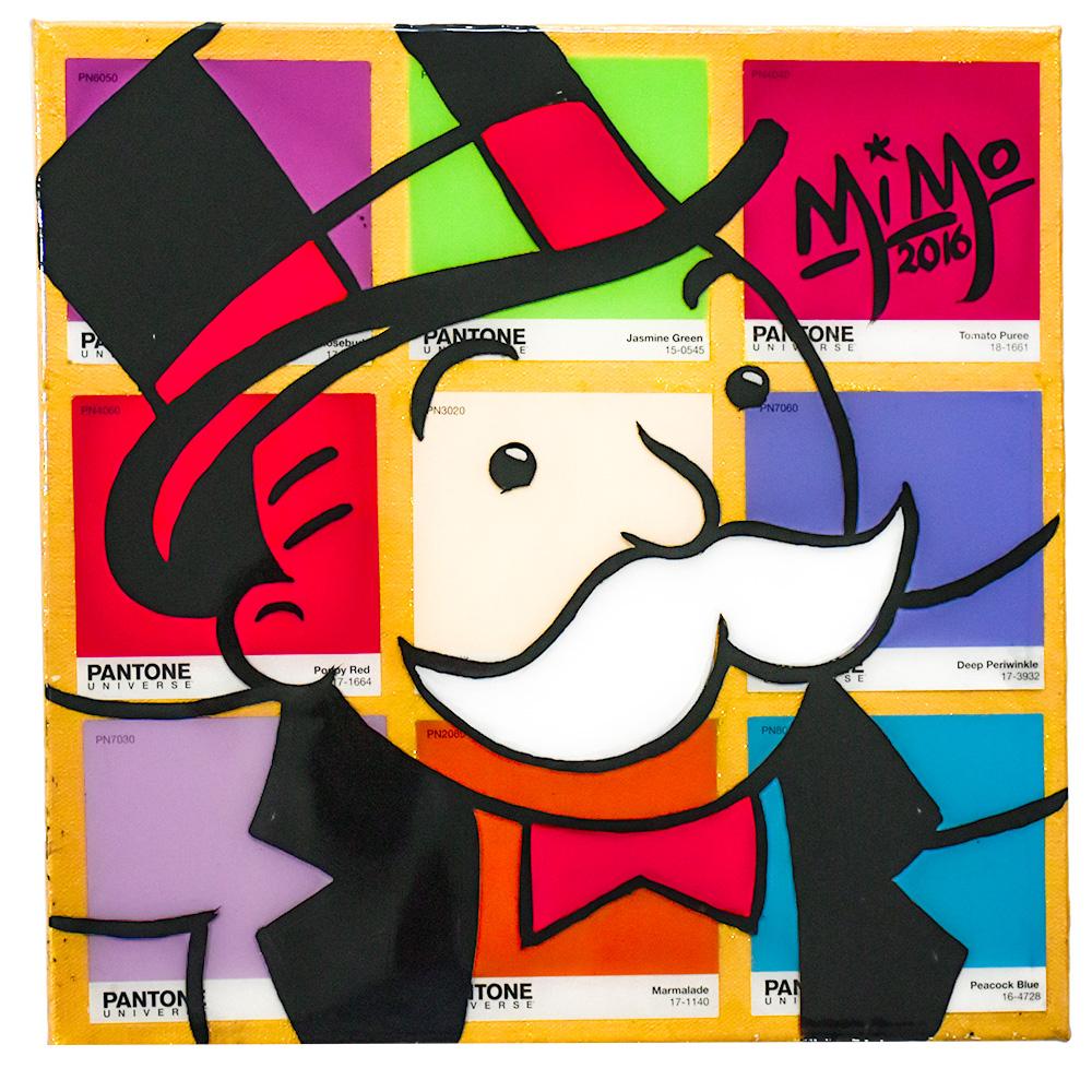 Monopoly Pantone (original) - Painting de Mike Mozart (MiMo)