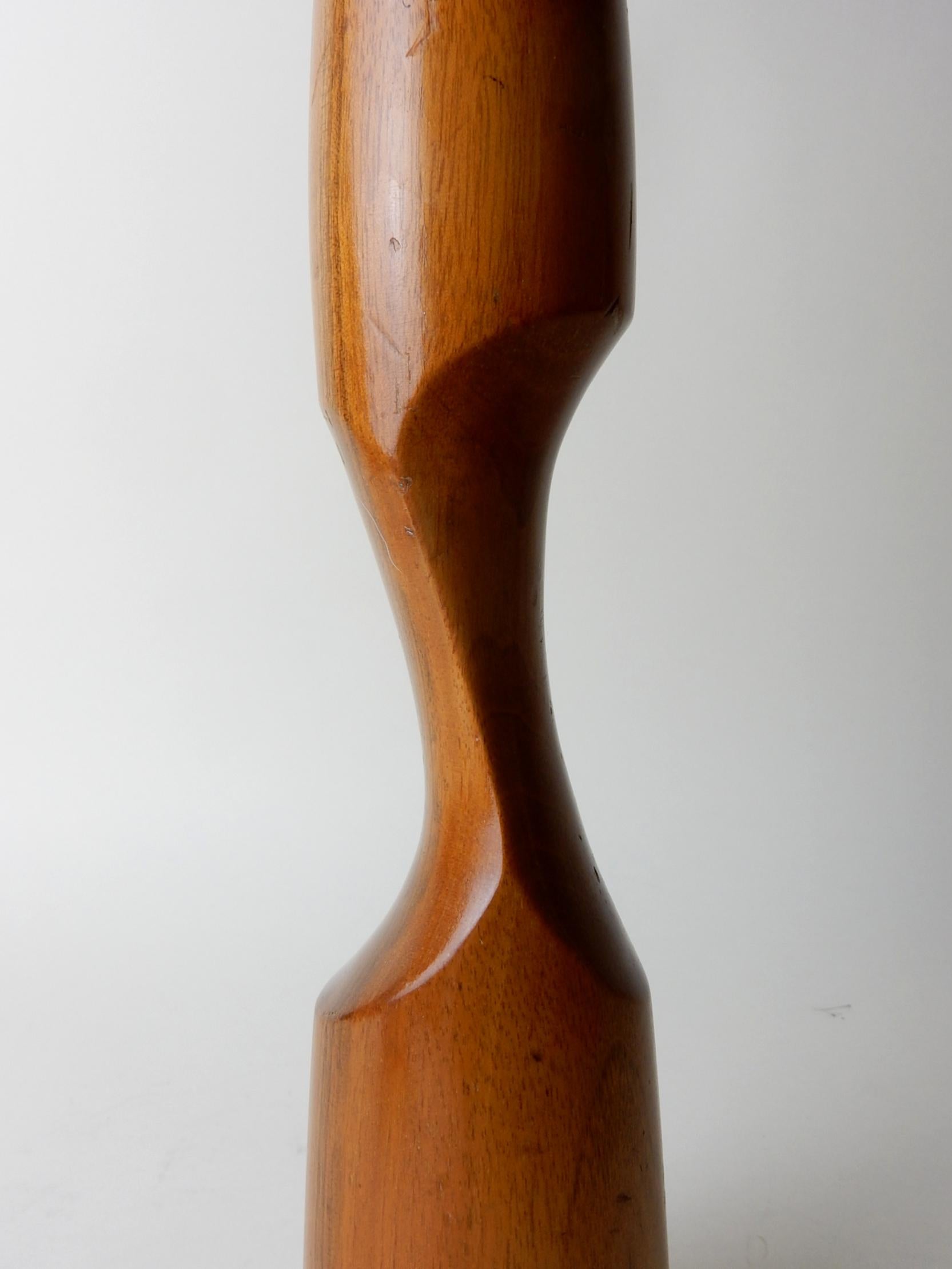 Holzskulptur/Zigarettenanzünder von Myron 