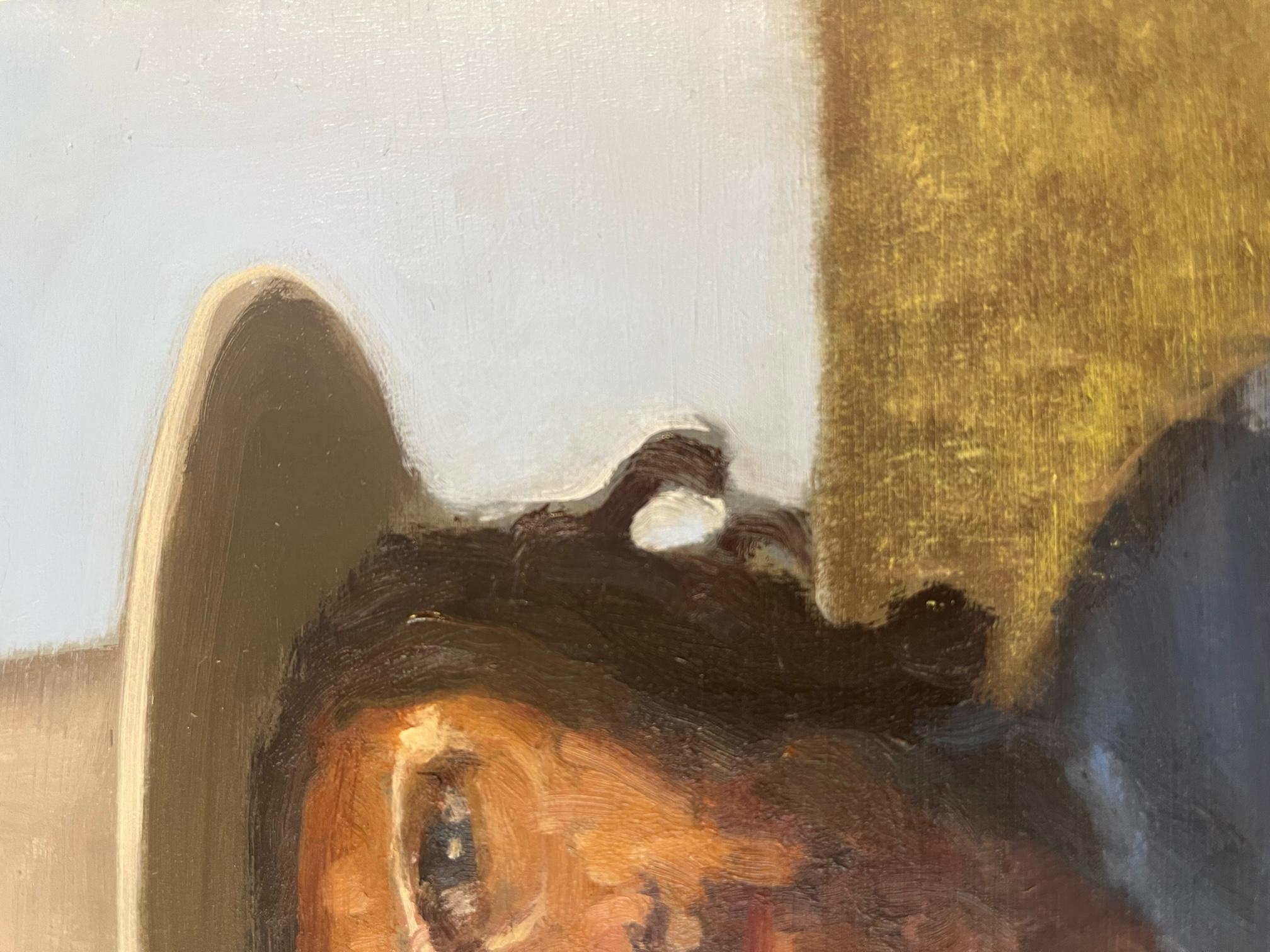 Il cowboy di Marfa - Painting di Mike Piggott