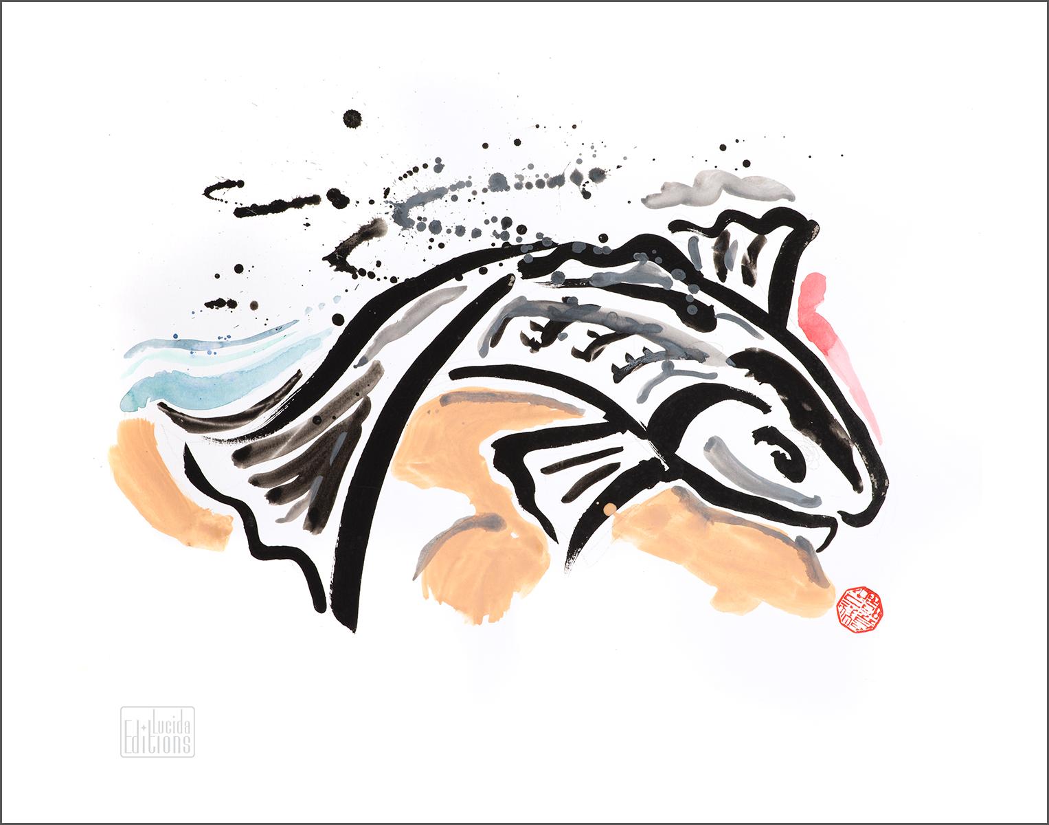 Animal Print Mike Quon - Koi