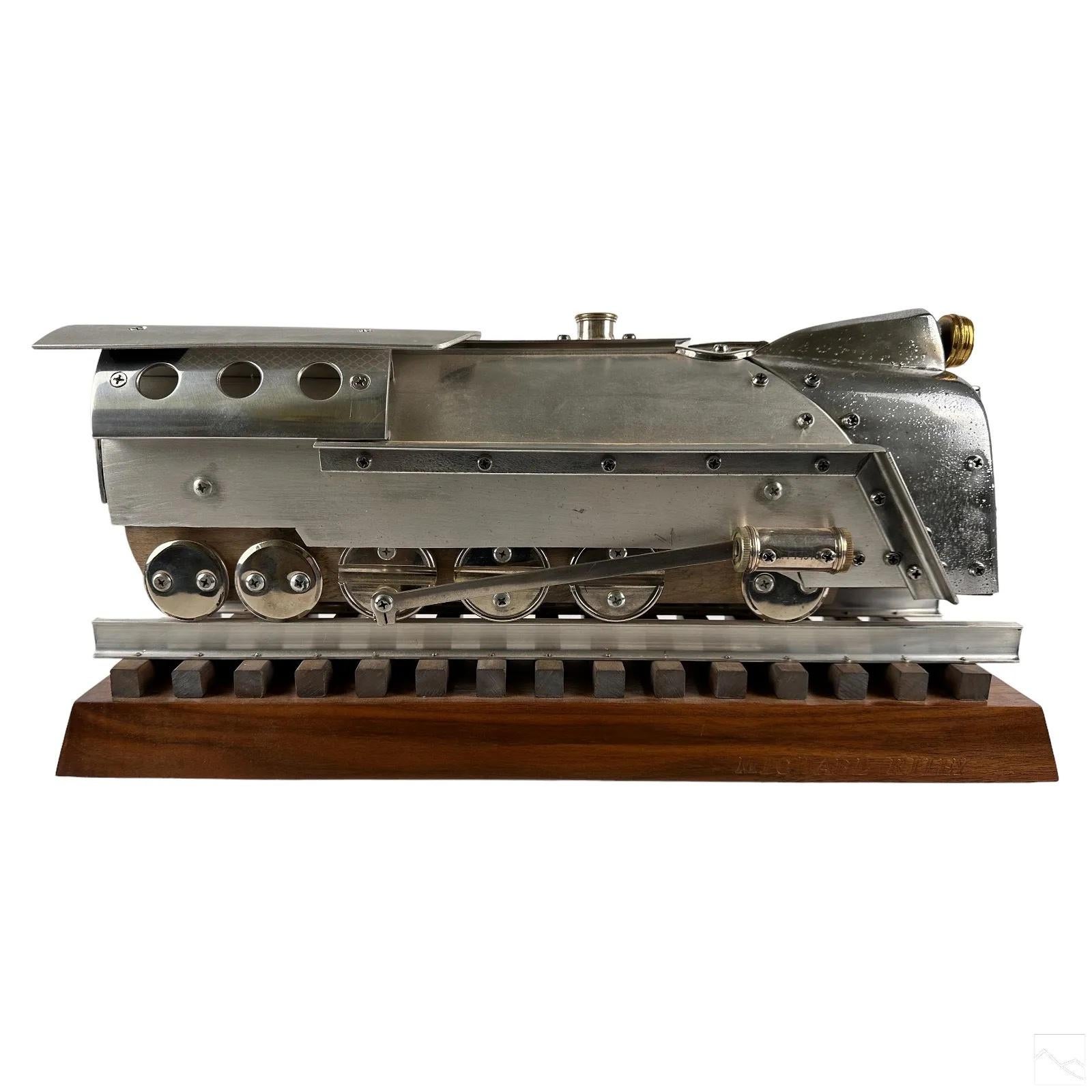 Zuglokomotive Folk Outsider Art Deco Assemblage Gefundene Objekte Zeitgenössische Statue im Angebot 1